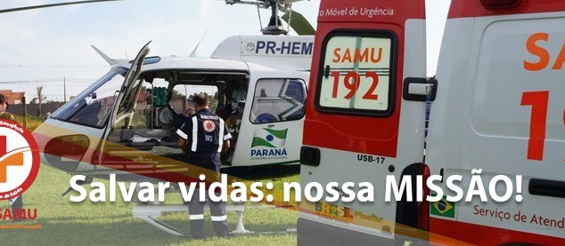 Vítima de queimadura é encaminhado para hospital de Londrina