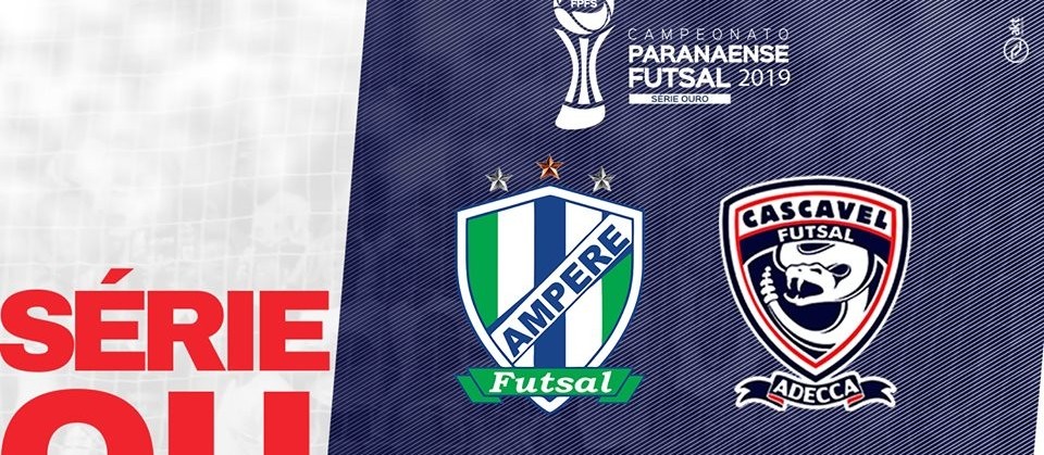 Cascavel Futsal enfrenta o  Ampére nesta quarta