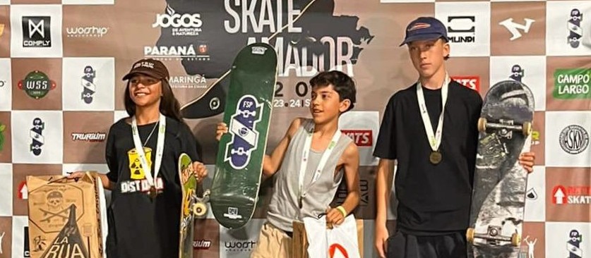 Cascavelense confirmado no Brasileiro de Skate