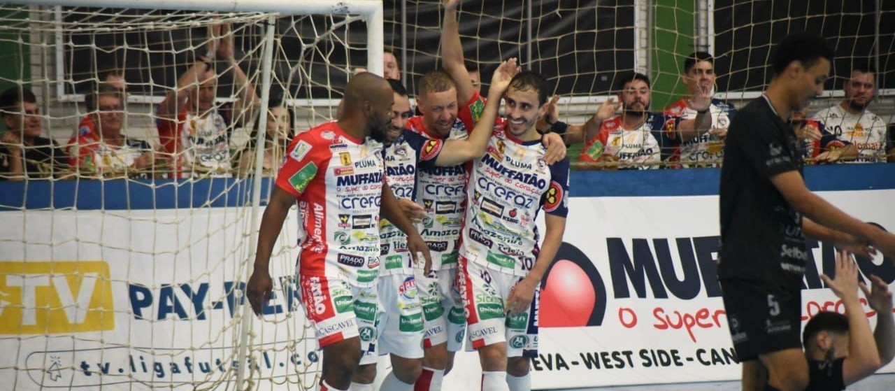 Cascavel Futsal vence Tubarão por 3x0 e segue firme na Liga Nacional