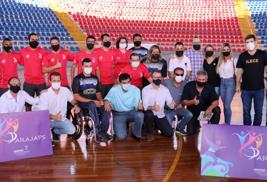 Atletas de 30 cidades participam do Parajaps, em Londrina, neste fim de semana 