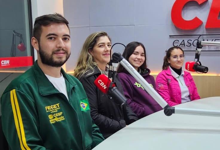 Estudantes de Cascavel apresentam projeto inclusivo em feira científica na Índia