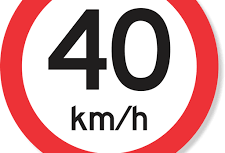 Trecho é sinalizado com velocidade máxima de 40 Km/h e divide opiniões