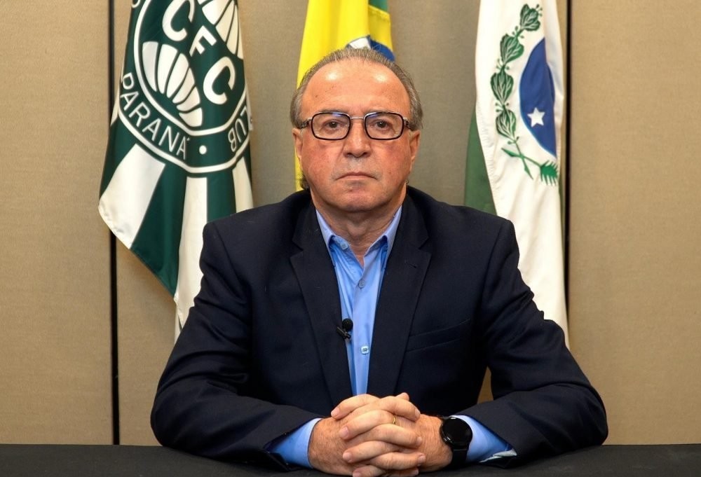 Presidente do Coritiba, Renato Follador morre de complicações da Covid-19