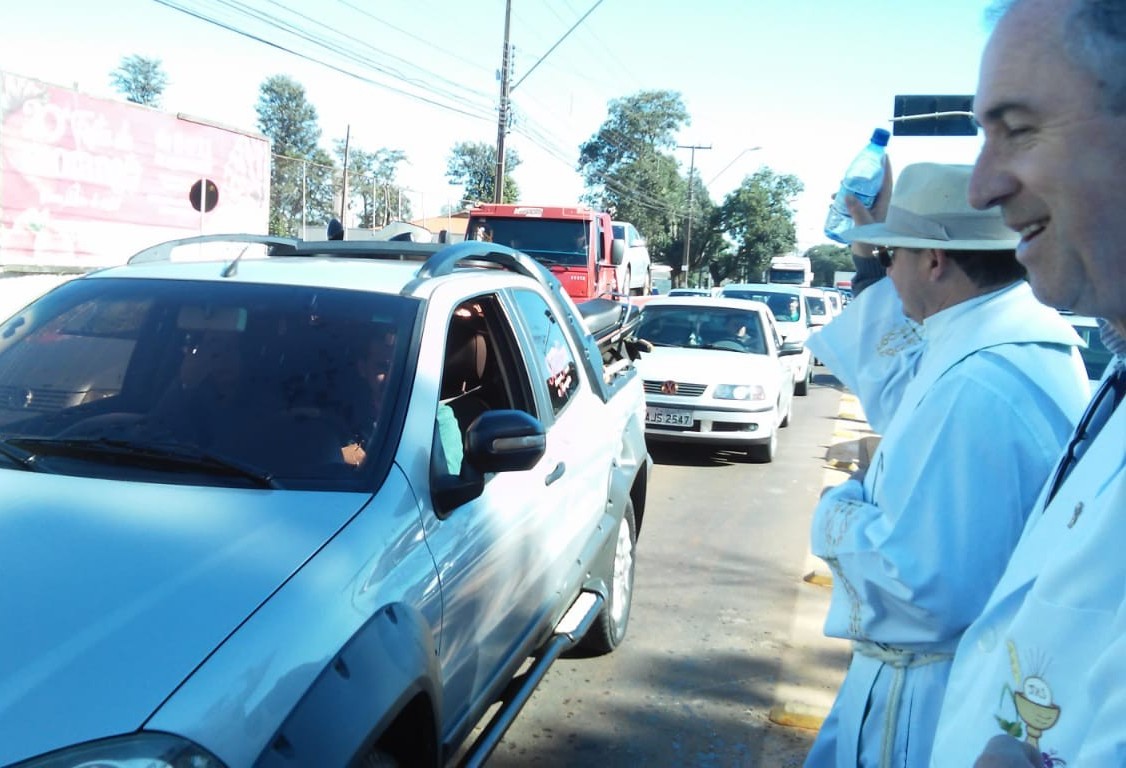 Motoristas são abençoados na 60ª  Festa de São Cristóvão