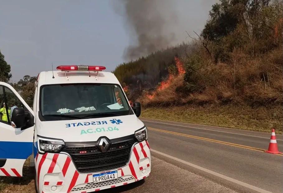 EPR Iguaçu atende mais de 310 focos de incêndio em um ano