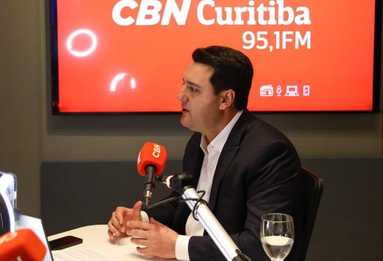 Governador  participa do CBN Paraná 