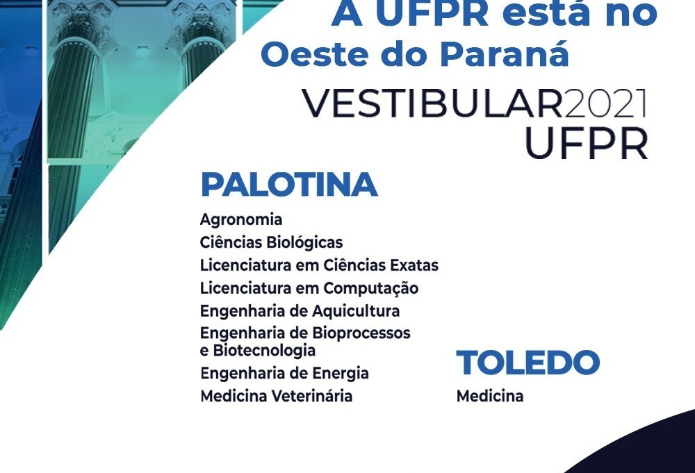 UFPR promove vestibular em Palotina e em Toledo