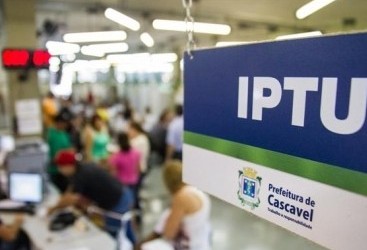 Cerca de 33% dos contribuintes pagaram o IPTU à vista de forma on-line em Cascavel 