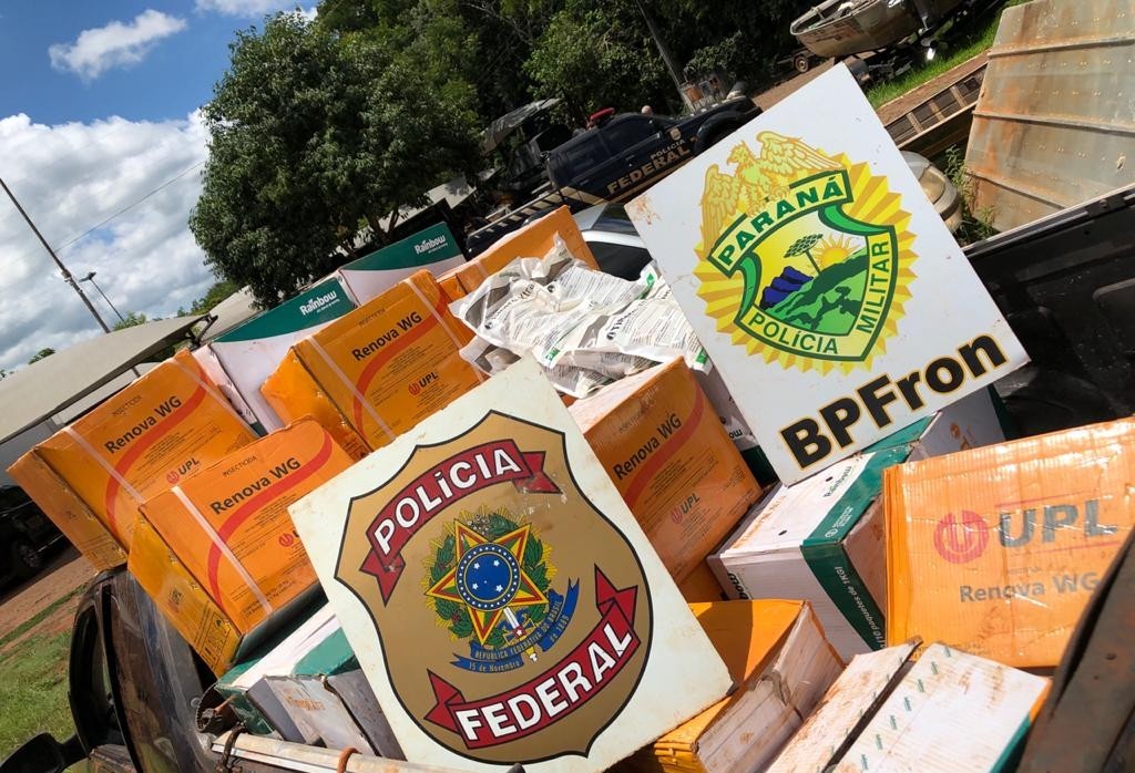 Polícia retira de circulação mais de R$ 190 mil em agrotóxicos