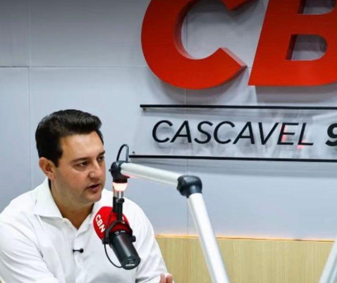 Ratinho Jr cumpre agenda em Cascavel com foco em investimentos no Oeste do Paraná