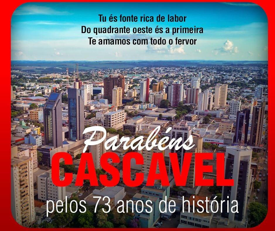 Cascavel, 73 anos: raízes fortes, olhar para o futuro