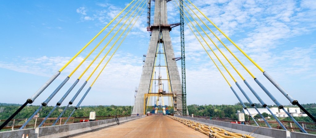 Ponte da Integração Brasil - Paraguai  será inaugurada nesta segunda-feira (12)