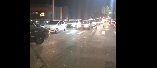 Forças de segurança voltam a realizar fiscalização na Rua Paraná 