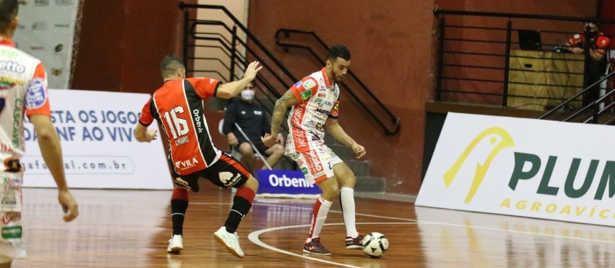 Cascavel Futsal  vai enfrentar o Minas em Belo Horizonte na próxima quarta-feira