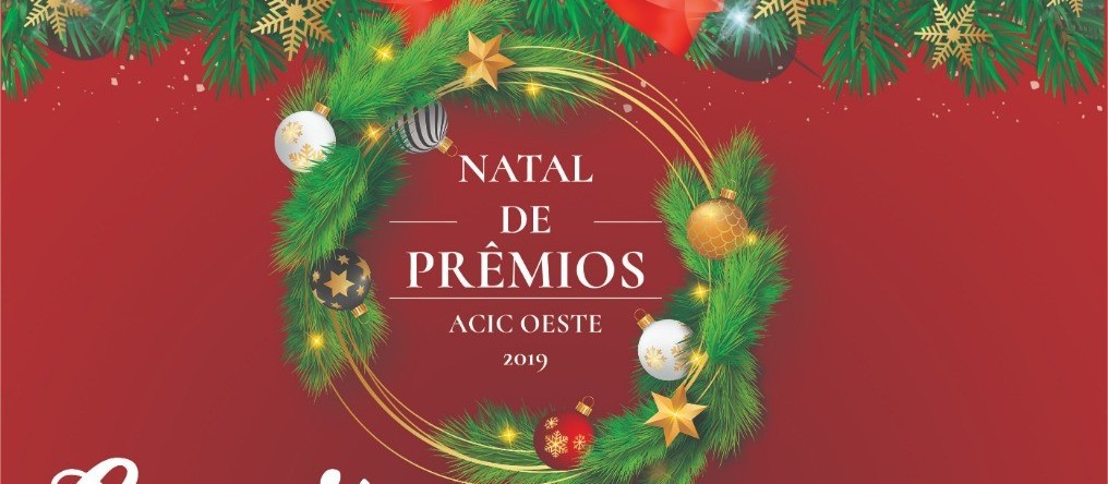 ACIC Território Oeste lança campanha de Natal 2019