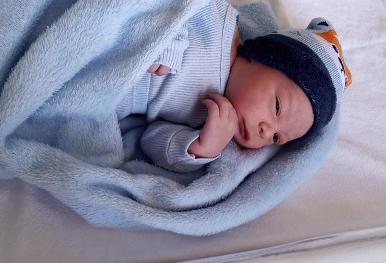 Nicolas é o primeiro bebê a nascer no Huop em 2022