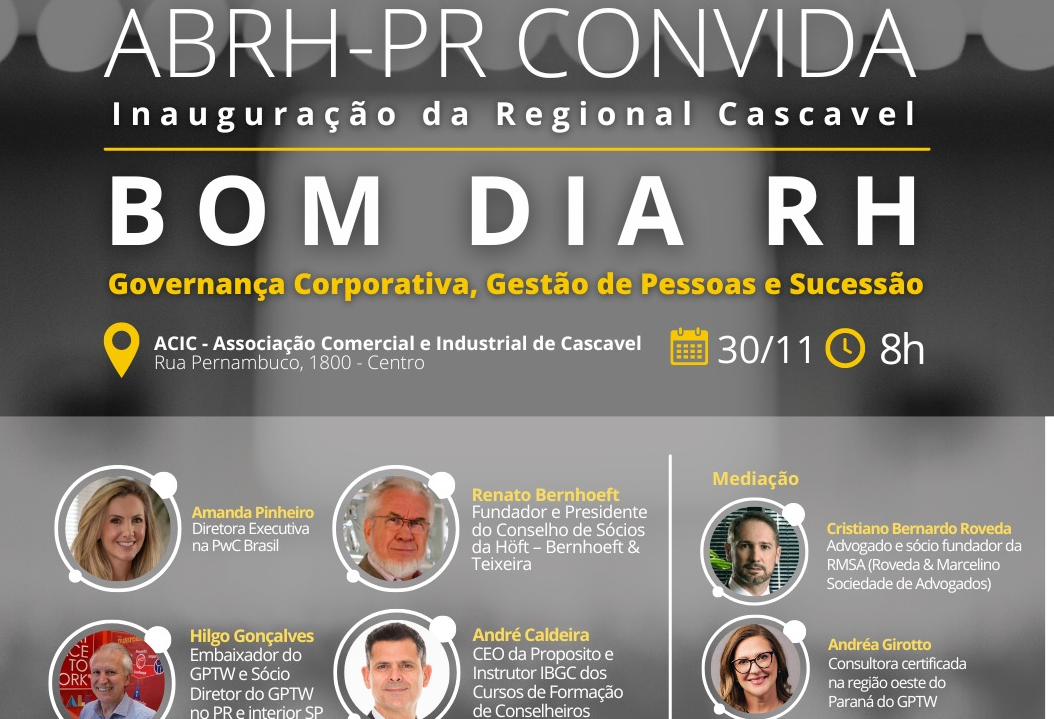 ABRH-PR inaugura Regional  Cascavel 