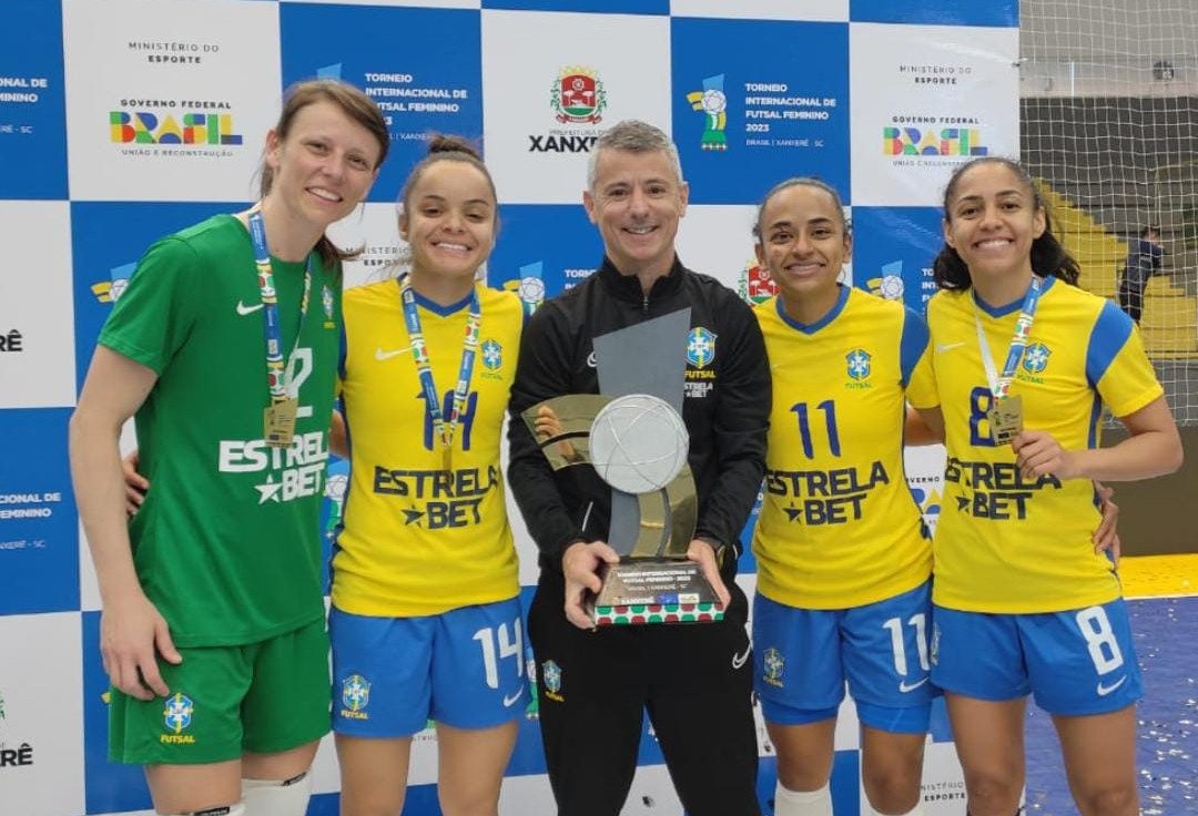 Jogadoras do Stein brilham na Seleção e o Brasil conquista Torneio Internacional