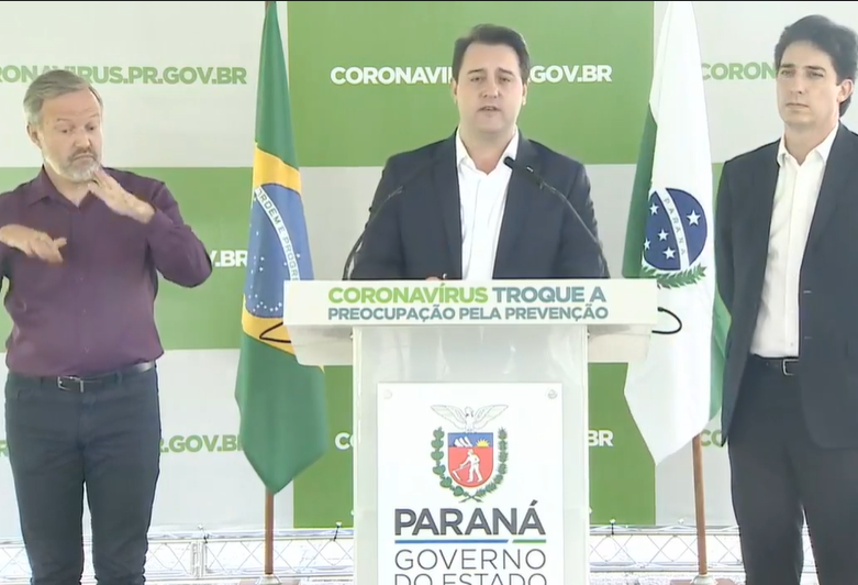  Governo do Paraná anuncia  novo pacote de medidas econômicas para famílias e empresas.