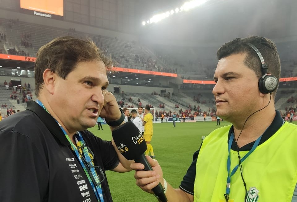FC Cascavel: "Pra viver o propósito tem que aguentar o processo. Estamos no caminho", diz Valdinei